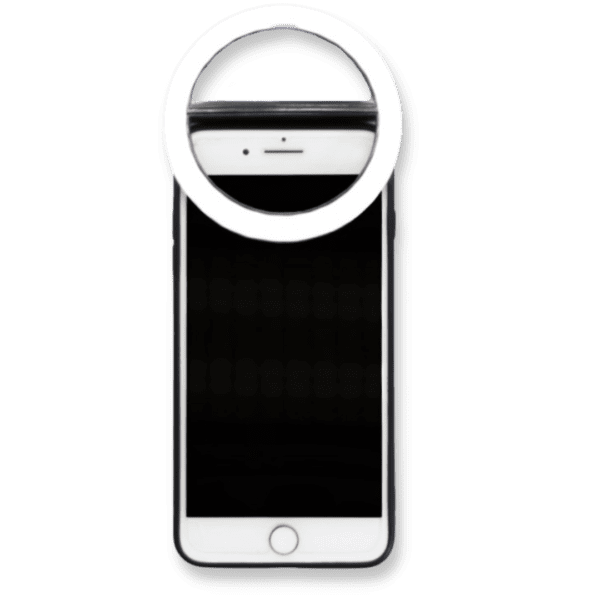 Aro de luz led para celular
