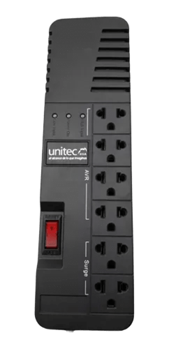 Regulador De Voltaje Automatico Unitec 990va-6tomas