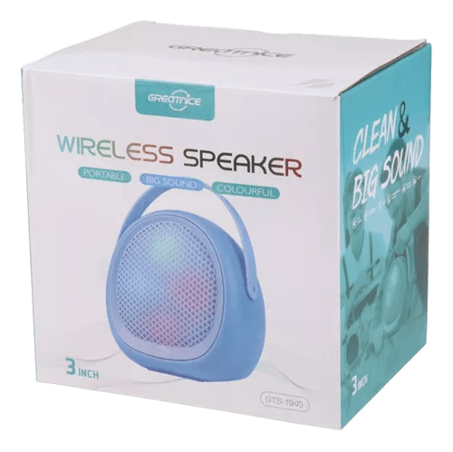 Altavoz Bluetooth Romano Y Flash Khor Greatnice Gts-1945