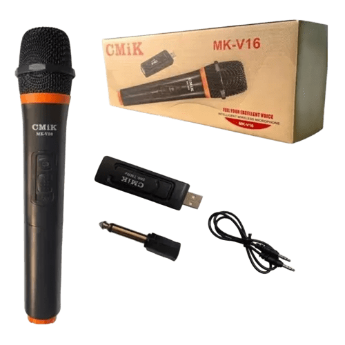 Micrófono Inalámbrico USB CmiK V-16