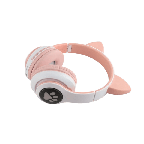 Audífonos Diadema Bluetooth Orejas De Gato