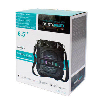 Altavoz portátil inalámbrico GTS-1191