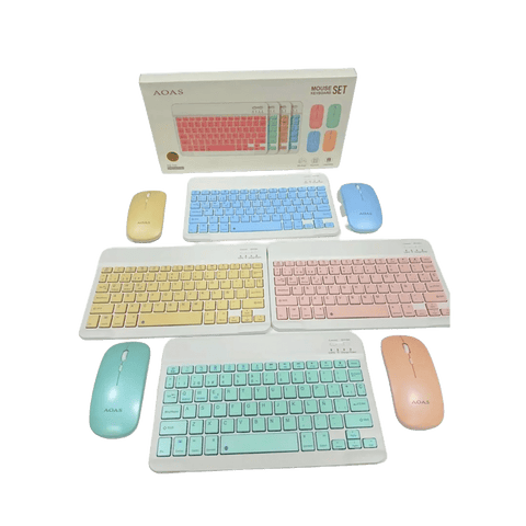 Set teclado y mouse inalámbrico AOAS