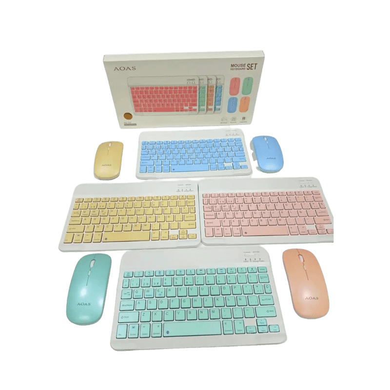 Set teclado y mouse inalámbrico AOAS