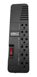 Regulador De Voltaje Automatico Unitec 990va-6tomas