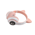 Audífonos Diadema Bluetooth Orejas De Gato